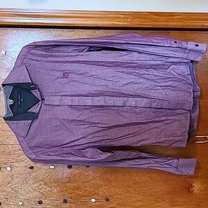 Vince Camuto Men's Purple Dress shirt